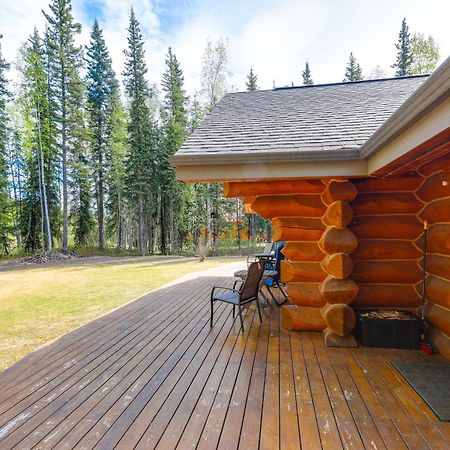 Riverside Log Cabin On-Site Aurora Viewing! North Pole Экстерьер фото